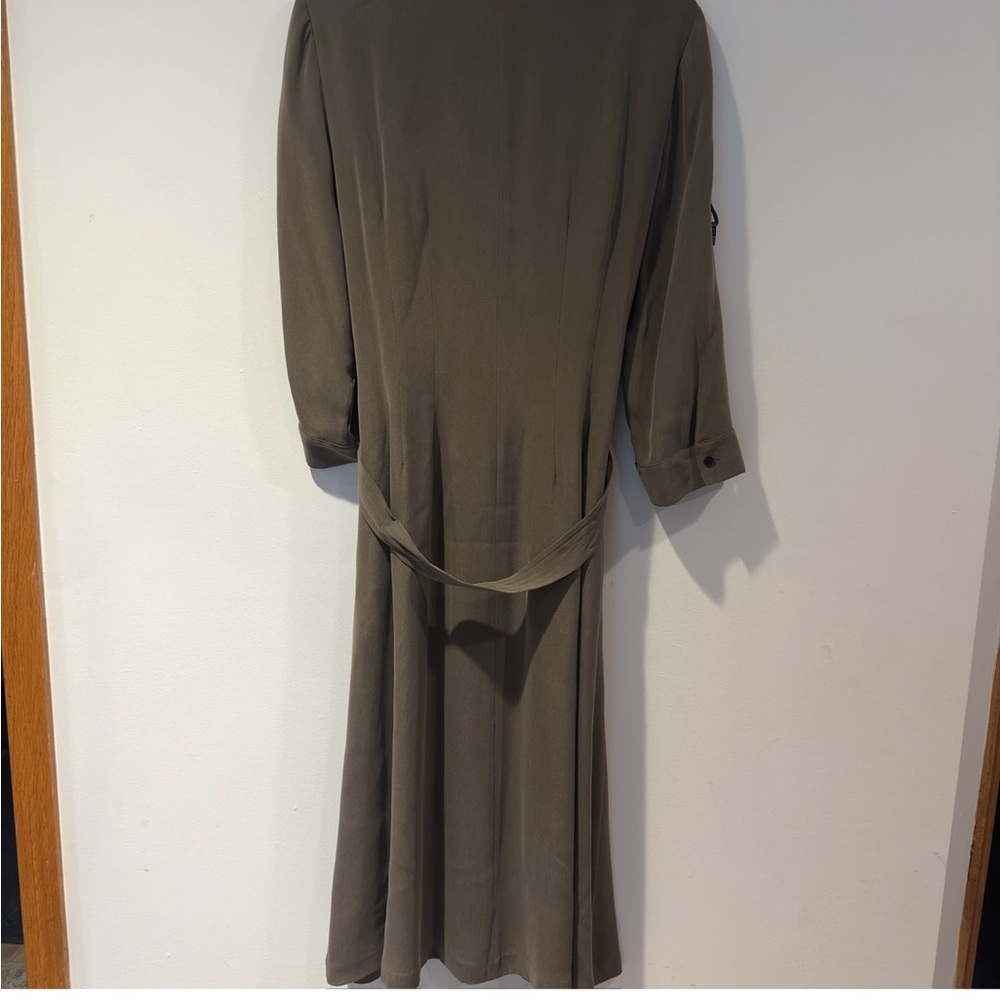 Lafayette 148 New York Matilda Sandwashed Silk Dress - Picture 9 of 9